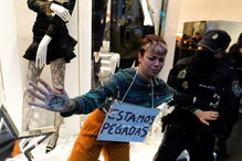 Protestos em Madrid pelo clima