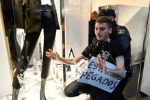 Protestos em Madrid pelo clima