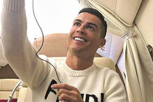 Craque viaja de jato privado, que lhe custou 19 milhões de euros