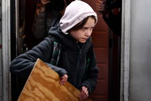 Greta Thunberg chega a Madrid