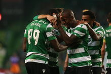 Jogo entre Sporting e Moreirense em Alvalade	