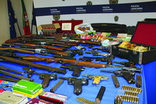 PJ apreendeu 43 armas durante buscas