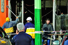 Chamas arrasam restaurante em Lisboa