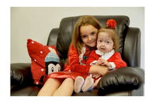 Isla Kilpatrick-Screaton com a irmã mais velha