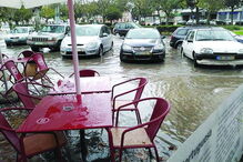 Inundação em Setúbal