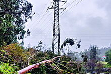 Destruição também em Mindelo, Vila do Conde