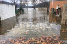 Foz do rio Sabor inunda as margens em Torre de Moncorvo 
