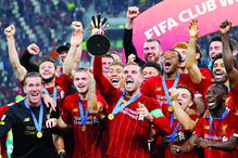 Liverpool celebra a conquista do seu primeiro Mundial de Clubes