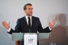 Presidente francês, Emmanuel Macron