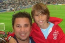 Antonio Mohamed com o filho