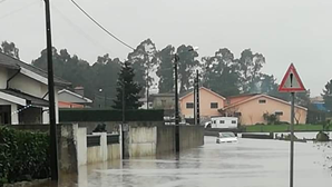 Chuva coloca Vila do Conde, Póvoa de Varzim e Braga debaixo de água
