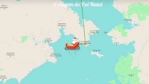 Ho ho ho! Renas, prendas e um trenó. Acompanhe aqui o trajeto do Pai Natal que já saiu da Lapónia