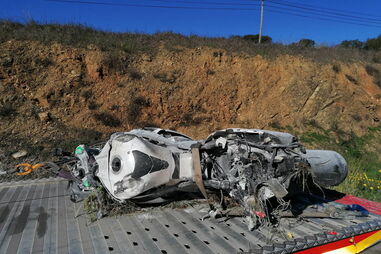 Despiste de mota faz ferido grave em Ourique