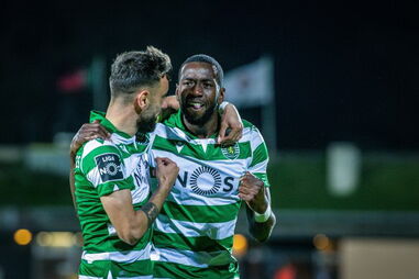 Bolasie com Bruno Fernandes