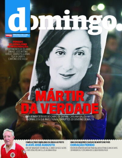 Capa de domingo, 08 de dezembro de 2019