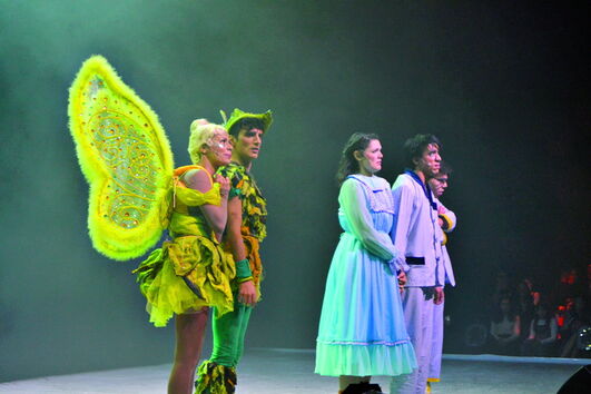 Em Matosinhos, Marta Melro e António Camelier ora voam ora patinam num espetáculo pensado para encher o olho e enternecer os corações