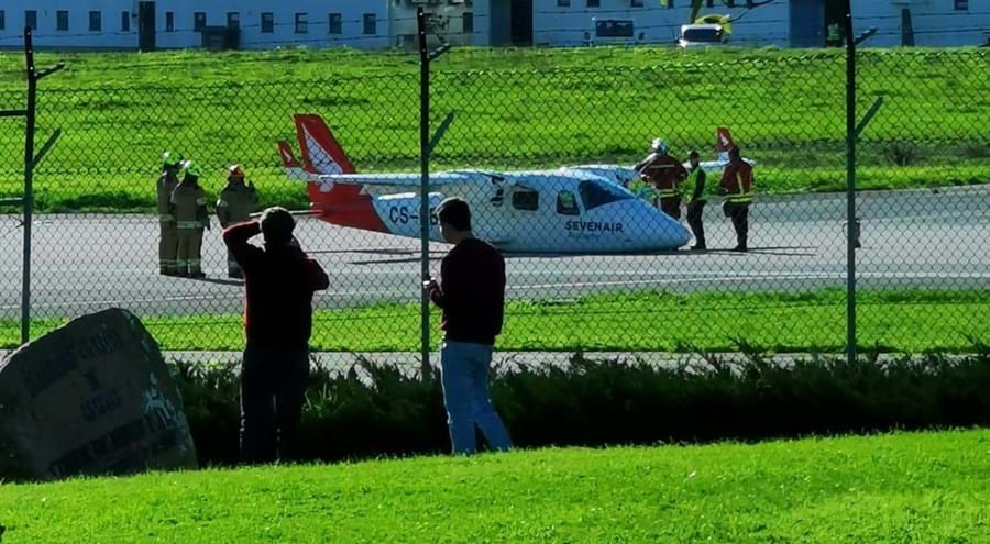 Acidente com aeronave de instrução obrigou ao fecho da pista do aeródromo de Tires 