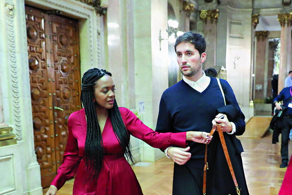 Joacine na AR com Rafael 