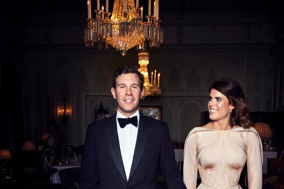 Princesa Eugenie e o marido, Jack Brooksbank