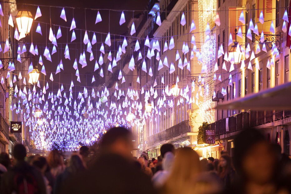 Inauguração das luzes de Natal em Lisboa