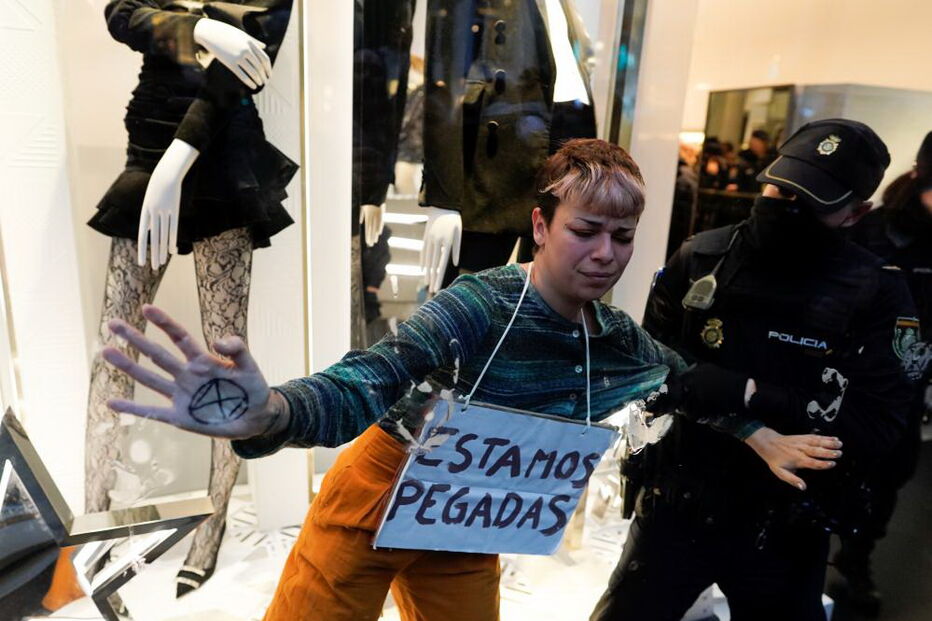 Protestos em Madrid pelo clima