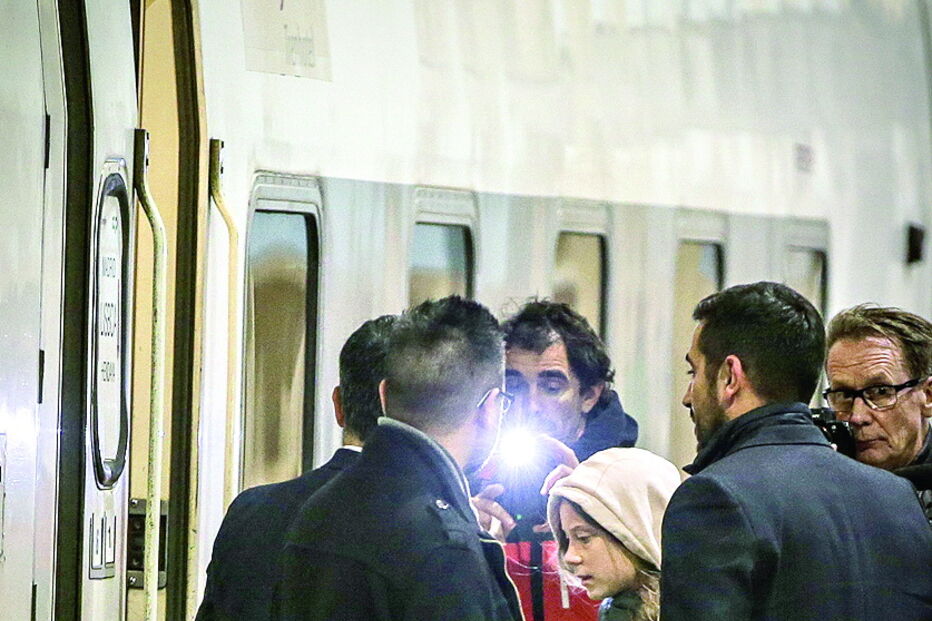 Greta Thunberg partiu rumo a Madrid no Lusitânia Comboio Hotel  