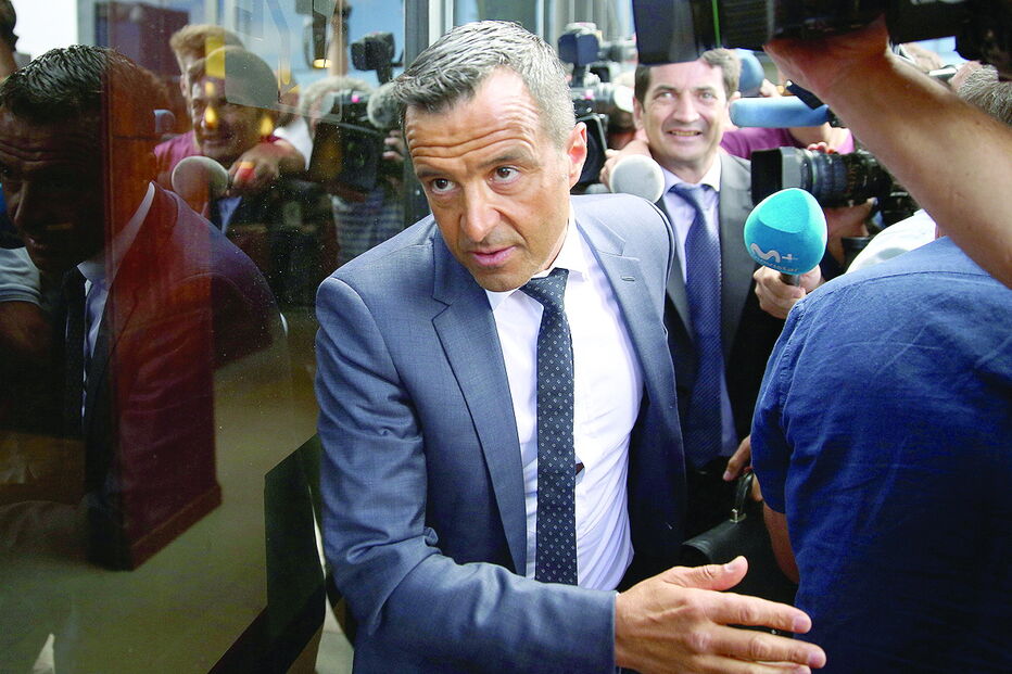 Jorge Mendes continua a ser um dos empresários mais ativos no mercado 