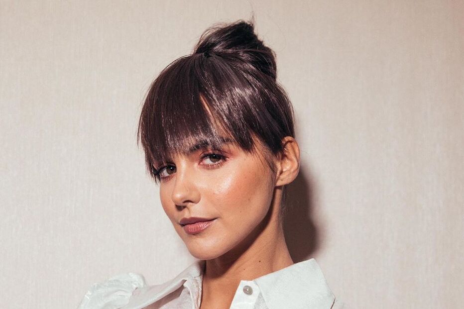 Sara Matos usou franja na gala da 'GQ'