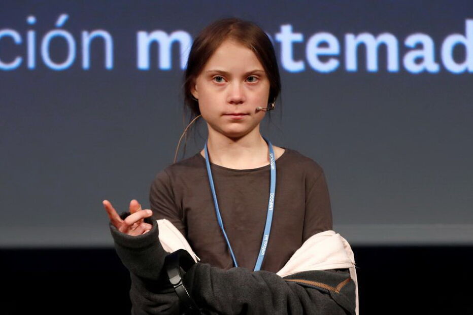 Greta Thunberg em Madrid: 