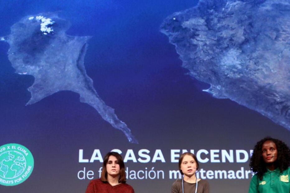 Greta Thunberg em Madrid: 