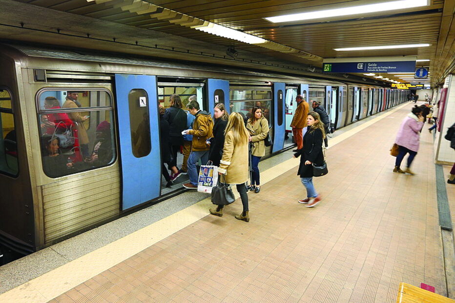 Metro de Lisboa é o que transporta mais passageiros no país 