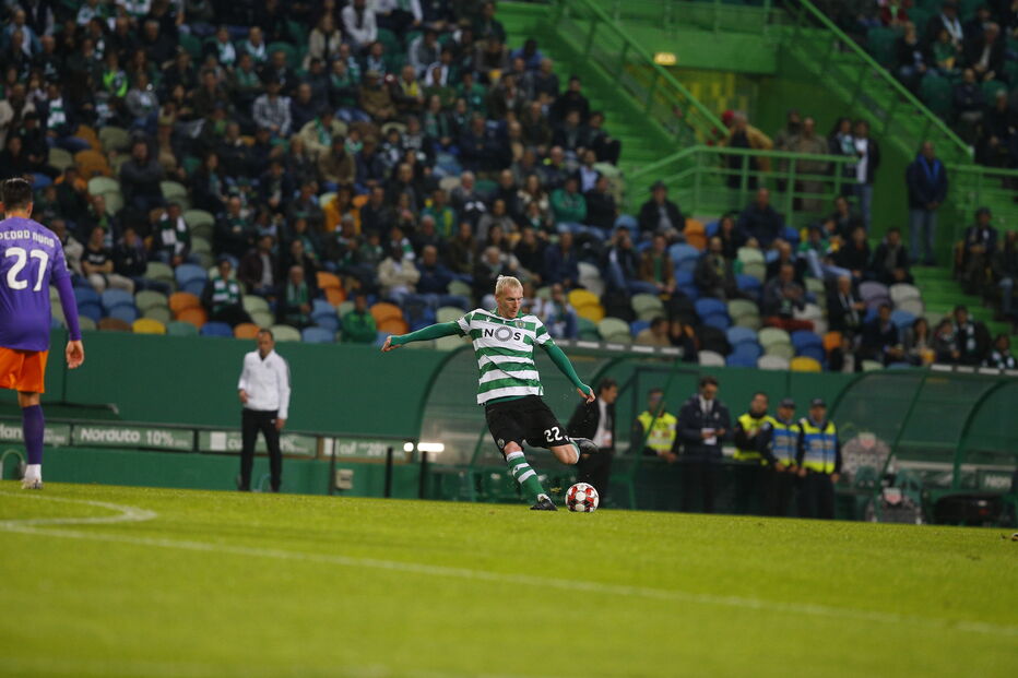 Jogo entre Sporting e Moreirense em Alvalade