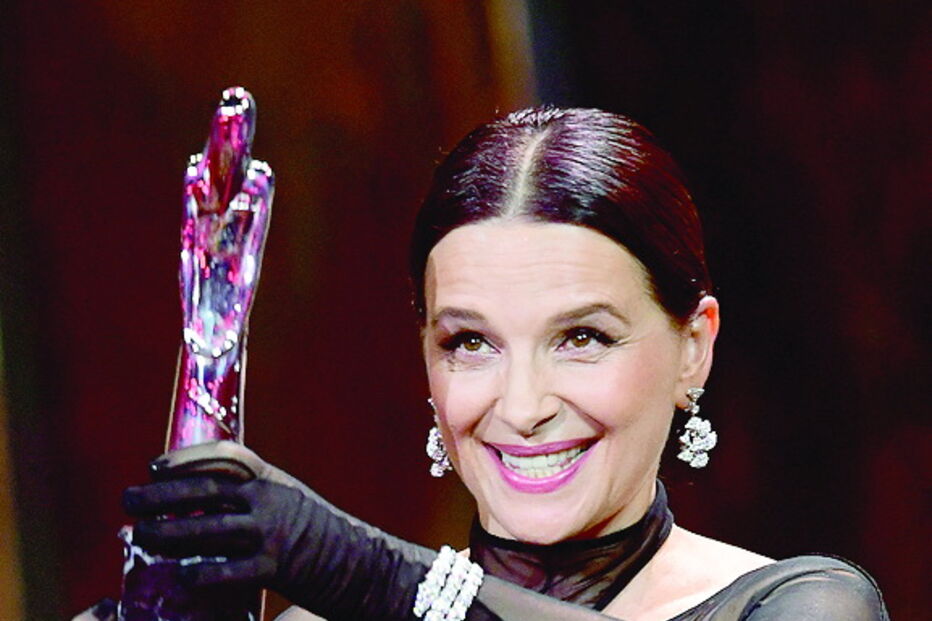Juliette Binoche foi distinguida pelo seu trabalho no cinema mundial 