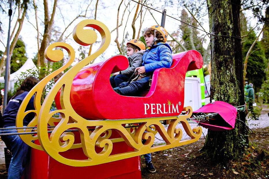 Maior parque temático de Natal do País é em Santa Maria da Feira
