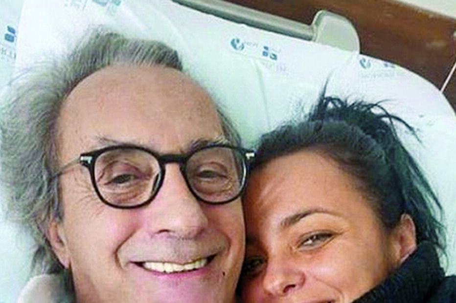 Carlos Cruz com a filha Marta  