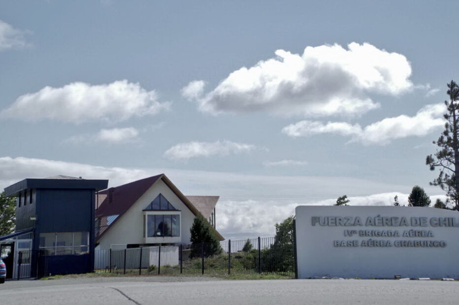 Base Militar Chabunco em Punta Arenas, Chile