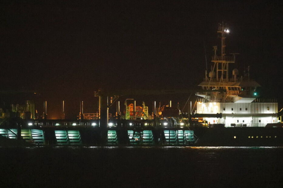 Início das dragagens no Rio Sado, em Setúbal