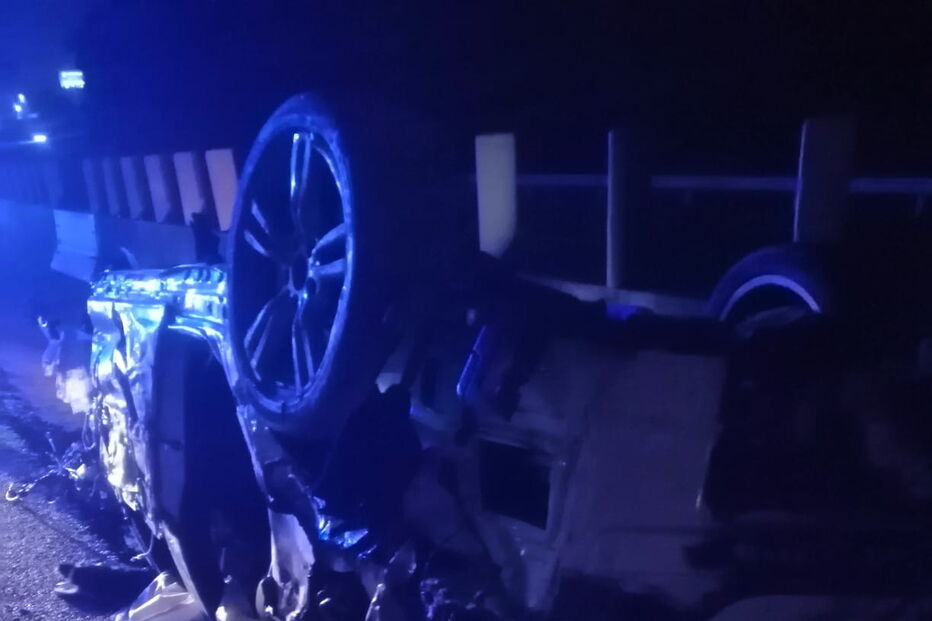 Despiste na A1 faz dois feridos em Santa Maria da Feira