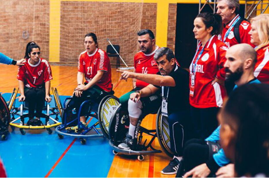 Portugal conquista prata no Europeu de andebol em cadeira de rodas