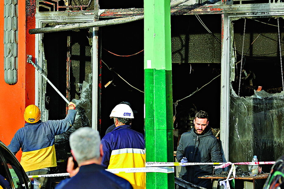 Chamas arrasam restaurante em Lisboa