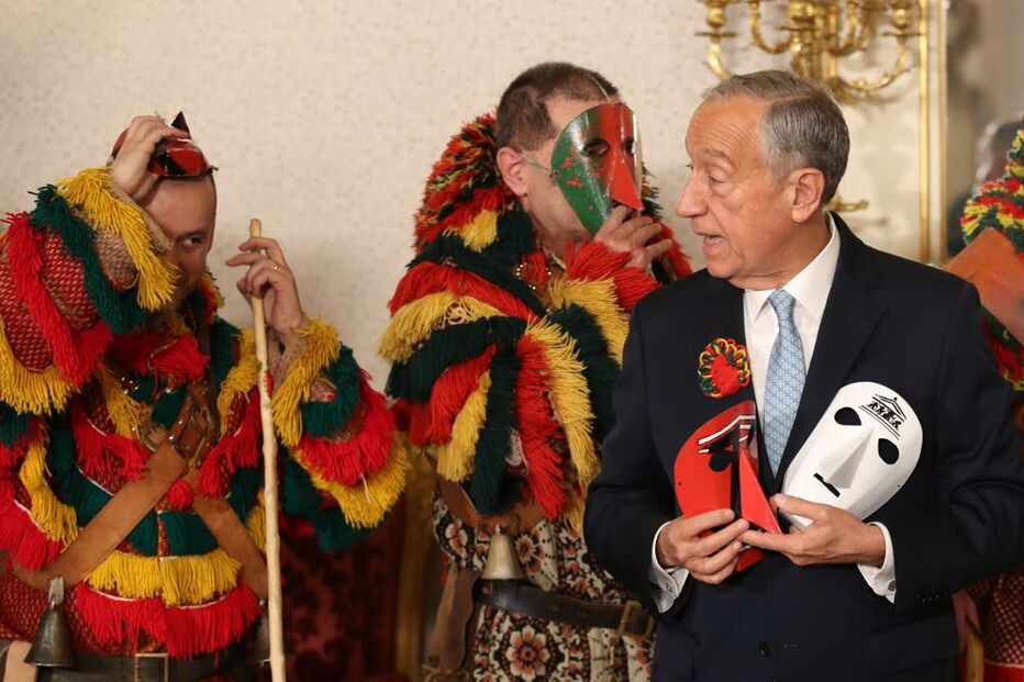 Marcelo Rebelo de Sousa promete celebrar Carnaval com Caretos de Podence