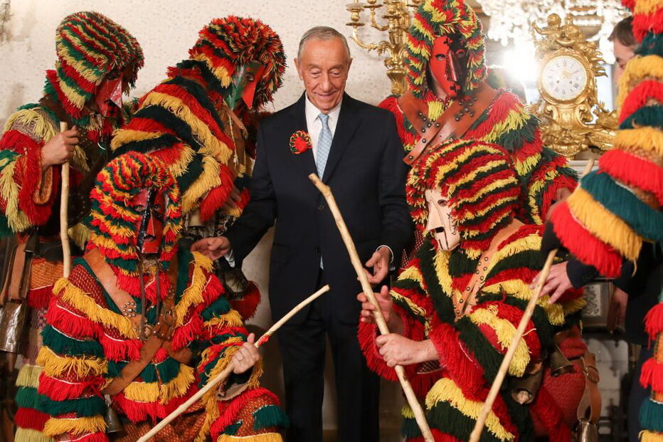 Marcelo Rebelo de Sousa promete celebrar Carnaval com Caretos de Podence