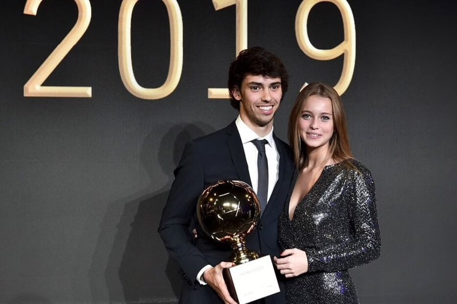 João Félix e Margarida Corceiro surgiram juntos no evento 