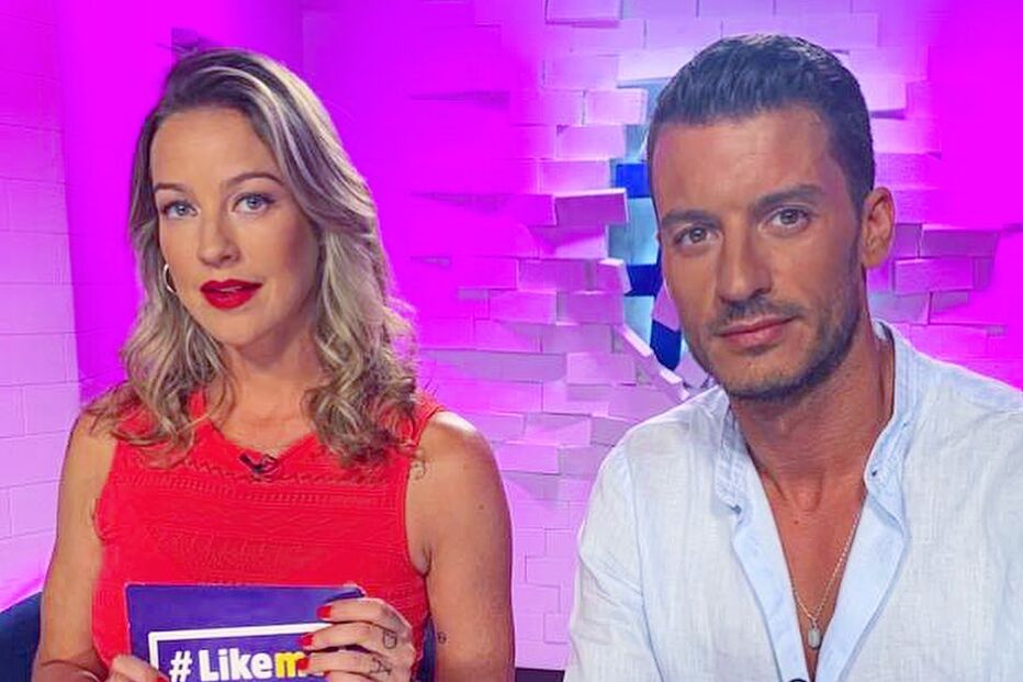 Luana Piovani e Ruben Rua apresentaram o 'Like Me'