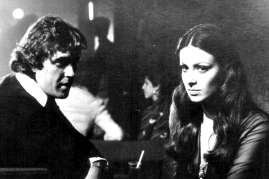 Patxi Andión com a primeira mulher, Amparo Muñoz