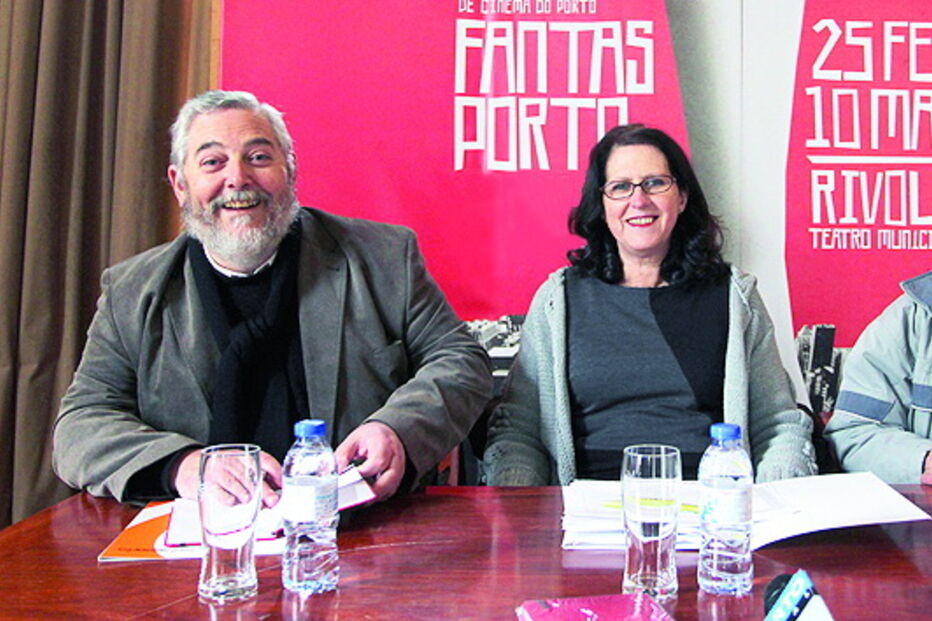 Mário Dorminsky e Beatriz Pacheco, do Fantasporto