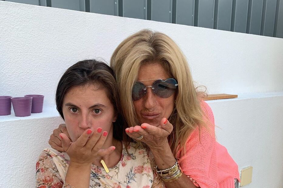 Bibá Pitta e a filha