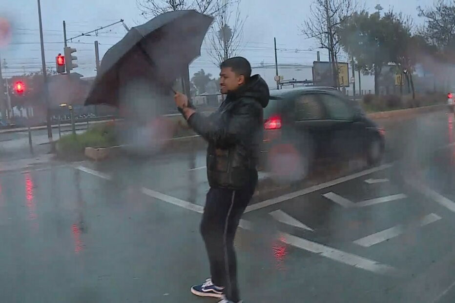 Depressão Elsa chega a Lisboa com chuva e vento forte