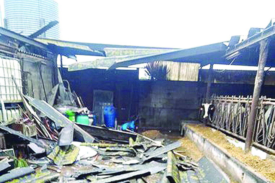 Destruição em Vila do Conde