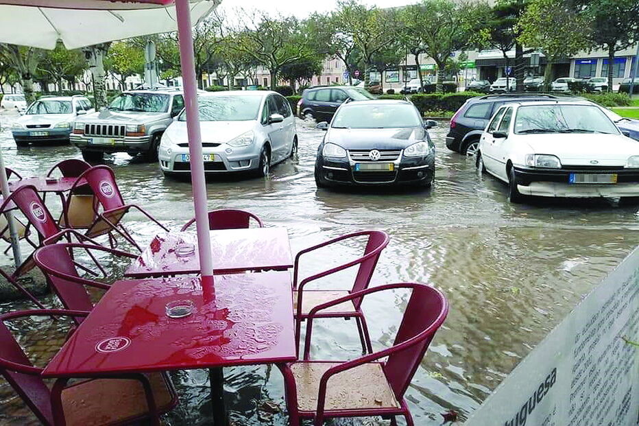 Inundação em Setúbal